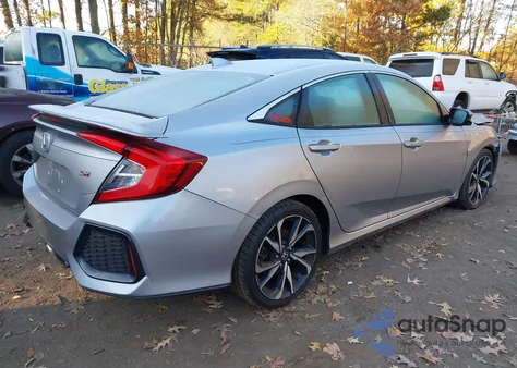 2019 Honda Civic Si z USA, uszkodzony, nr VIN 2HGFC1E57KH705504